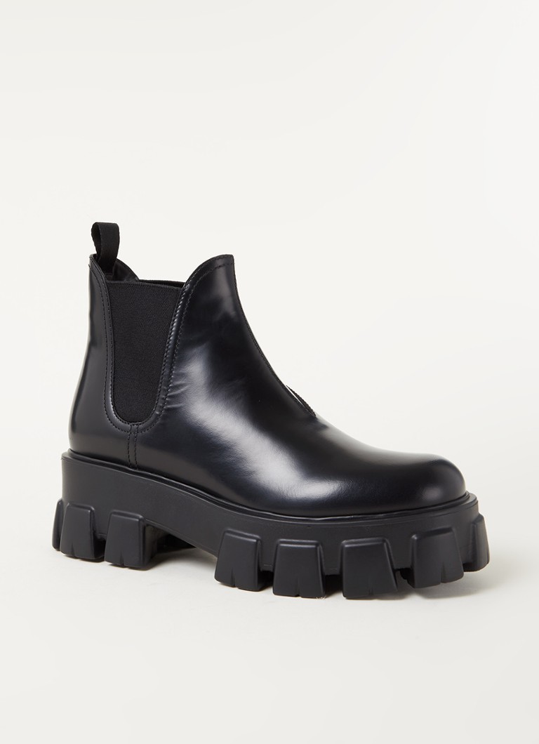 prada 55 chelsea boots