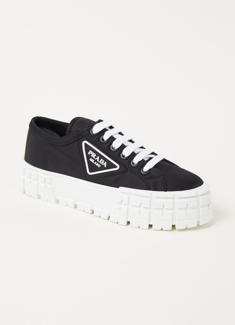 prada logo stripe sneaker