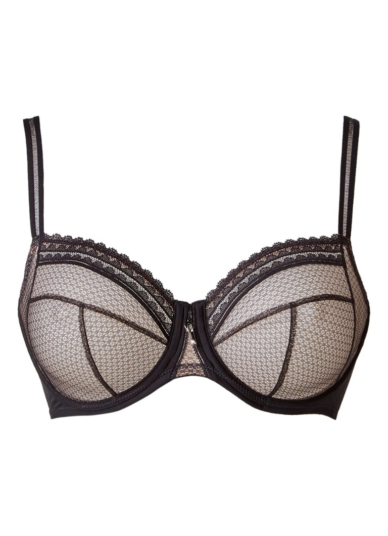 Primadonna I Want You Beugel Bh Van Mesh Zwart De Bijenkorf