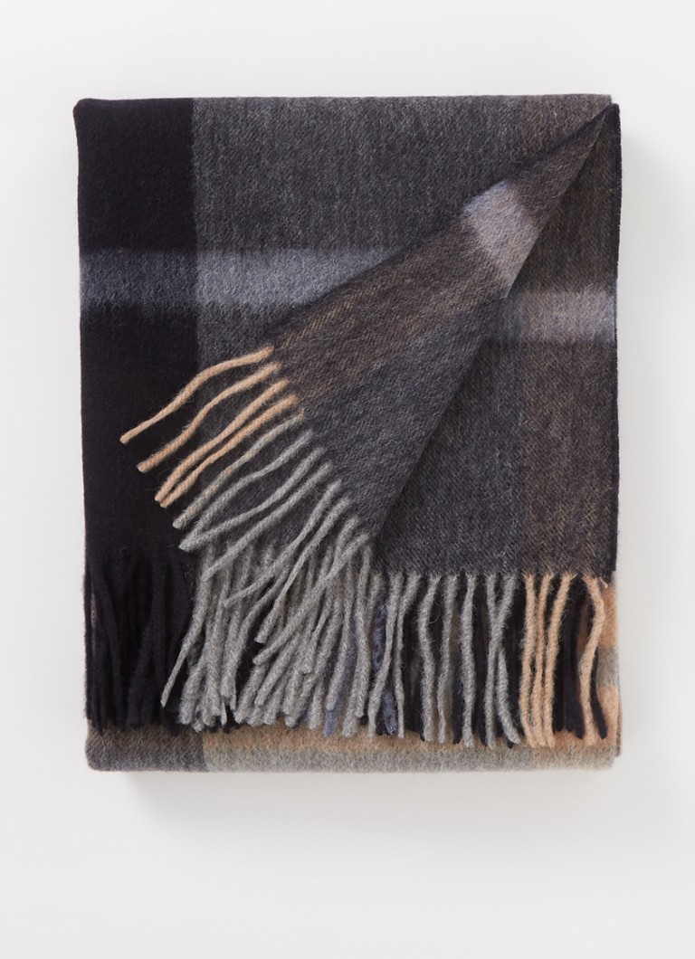 Profuomo - Sjaal van lamswol 200 x 50 cm - Beige