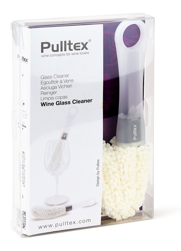 Pulltex Wine Glass Cleaner reinigingsborstel voor wijnglazen • Wit • de
