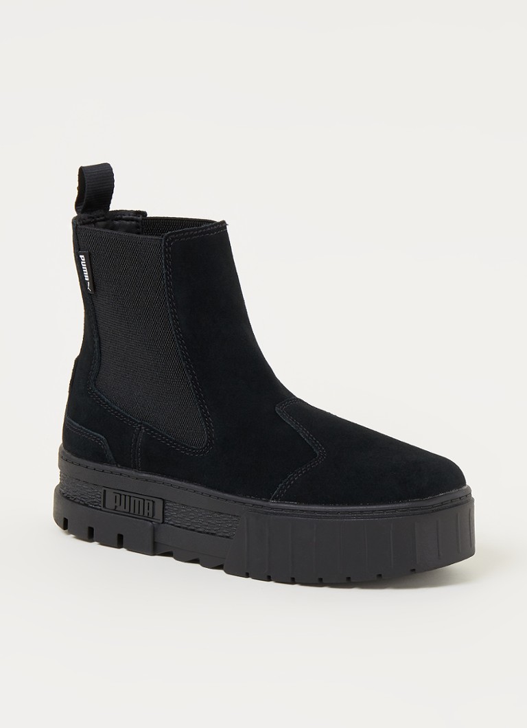 mayze leather chelsea boots