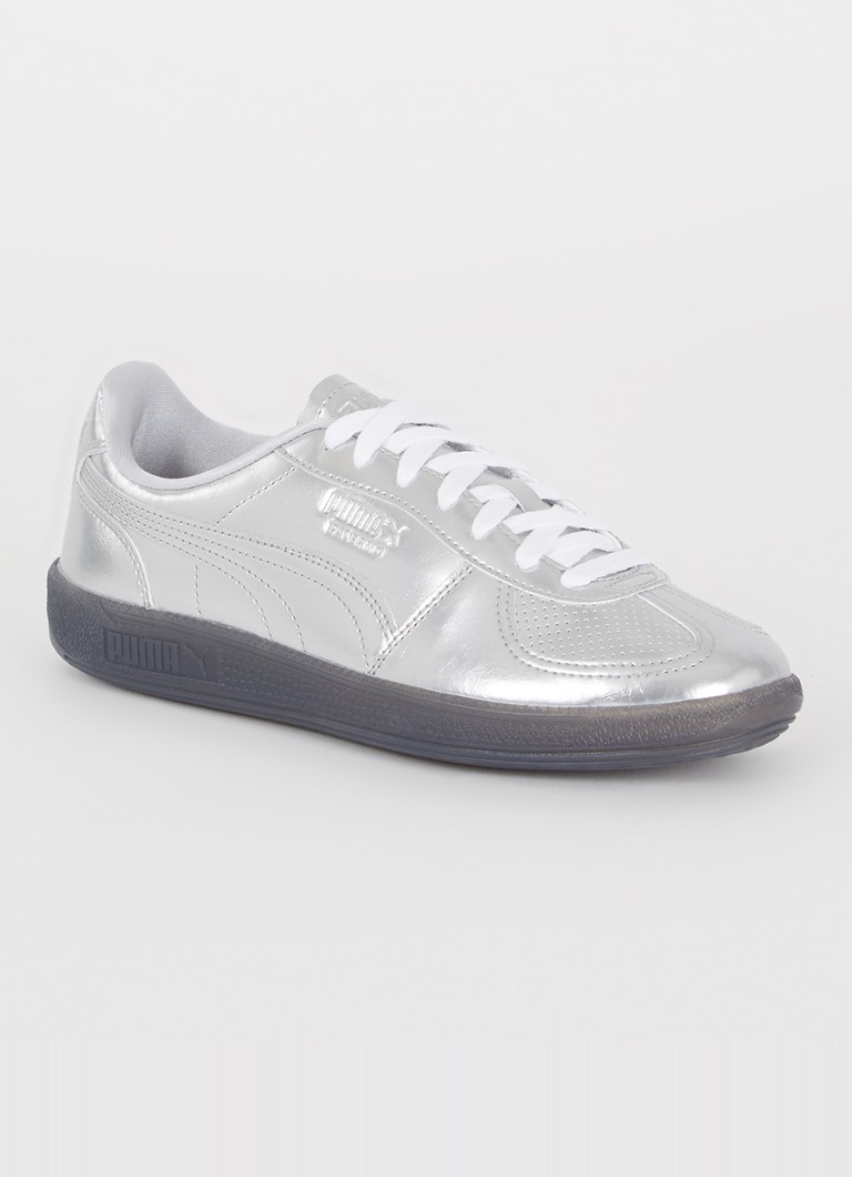 Puma - Palermo Astro Escape sneaker met metallic finish - Zilver