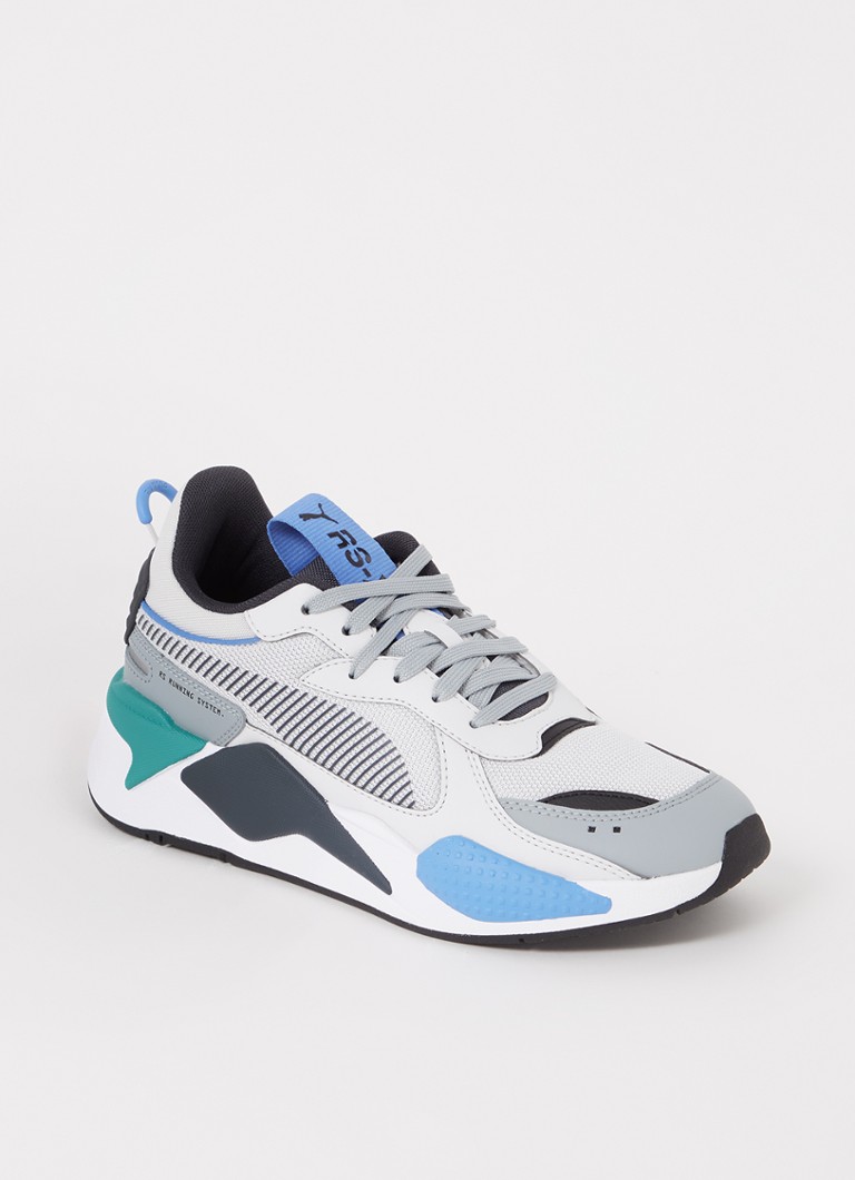 Puma RS-X sneaker met mesh details • Lichtgrijs • de Bijenkorf