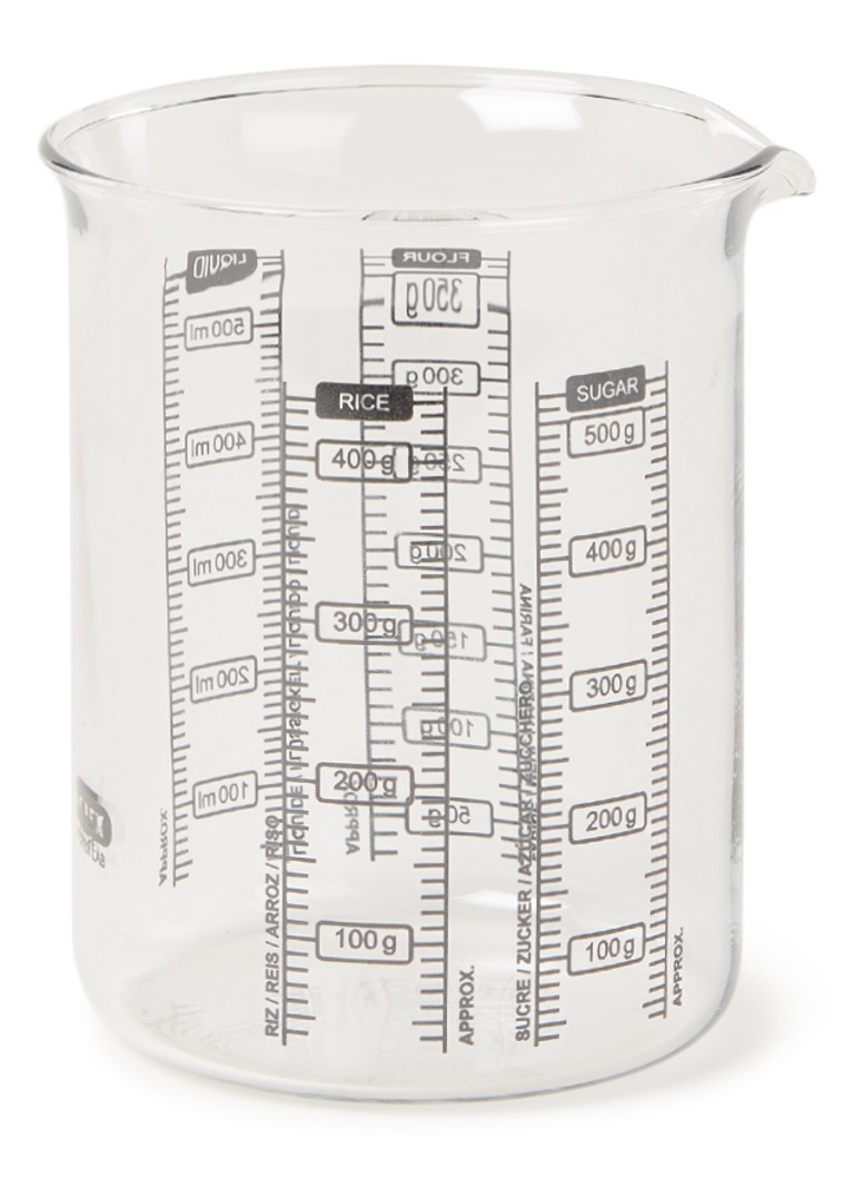 Pyrex Kitchen Lab maatbeker 0,5 liter • Transparant • de Bijenkorf