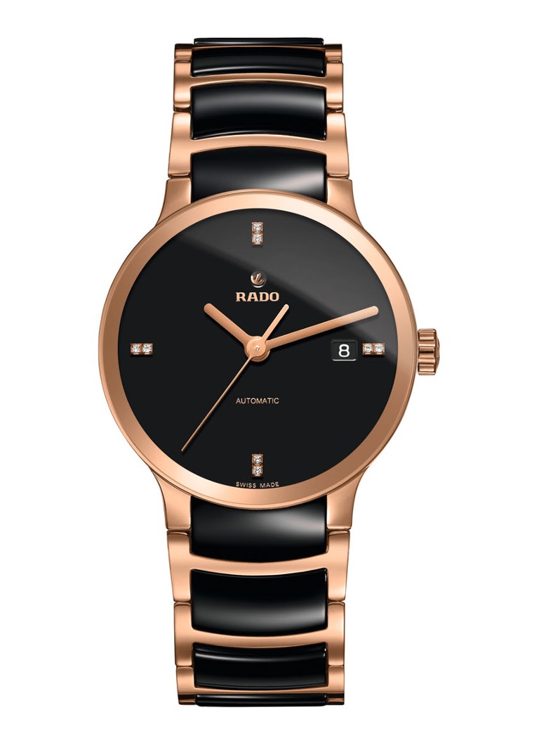 Rado - Rado Centrix horloge R30036712 - Roségoud
