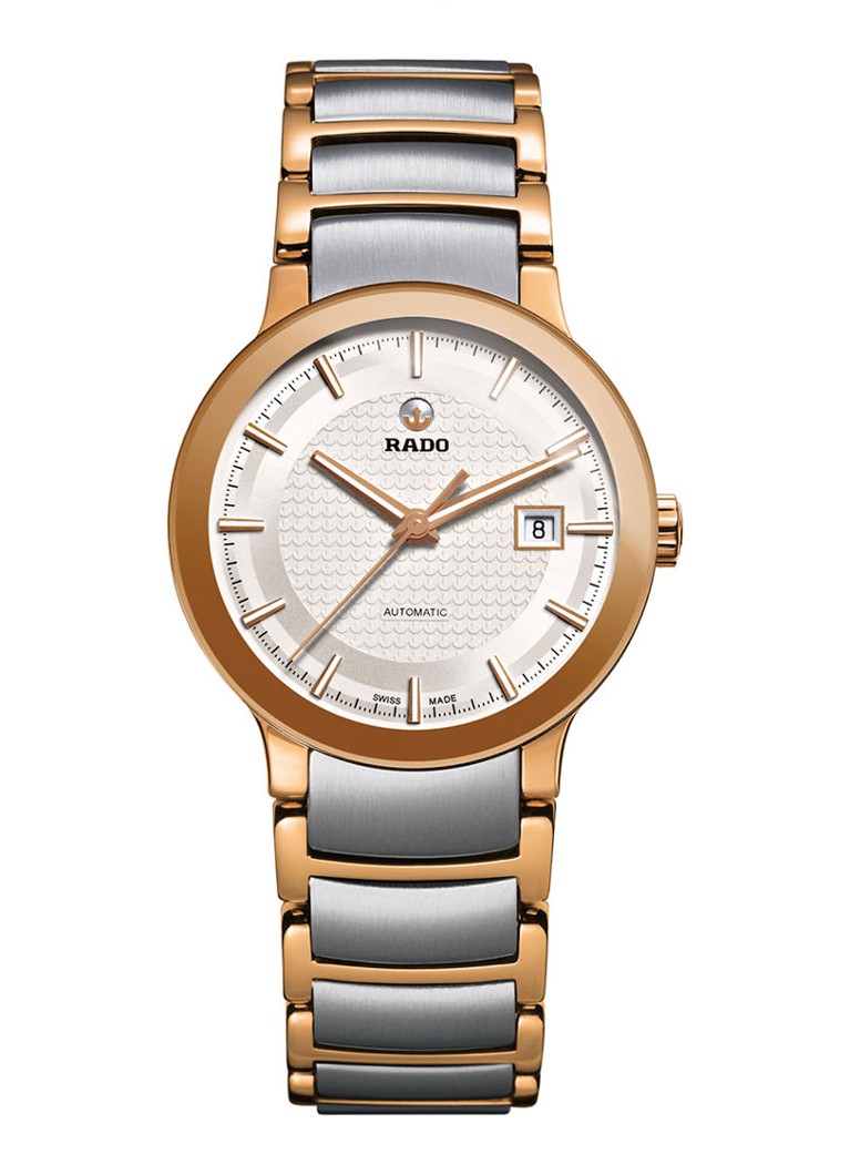 Rado - Rado Centrix horloge R30954123 - Roségoud