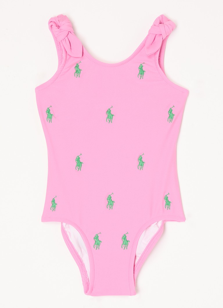 Ralph Lauren - Badpak met logoborduring - Roze