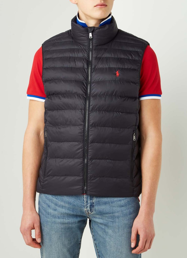 verzonden gewoon Parasiet Ralph Lauren Bodywarmer met ritszakken • Zwart • de Bijenkorf