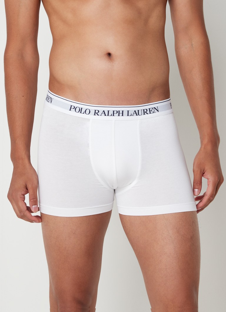 Ralph Lauren - Boxershorts met logoband in 3-pack - Wit