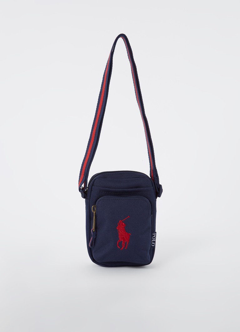 Ralph Lauren - Crossbodytas met logo - Donkerblauw