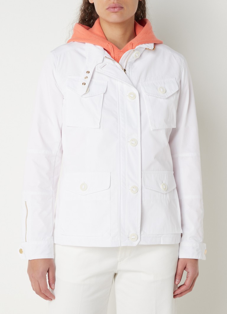 Ralph Lauren - Field jacket met klepzakken  - Wit