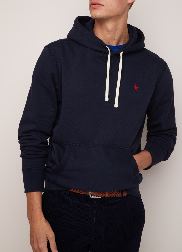 ralph lauren hoodie blauw
