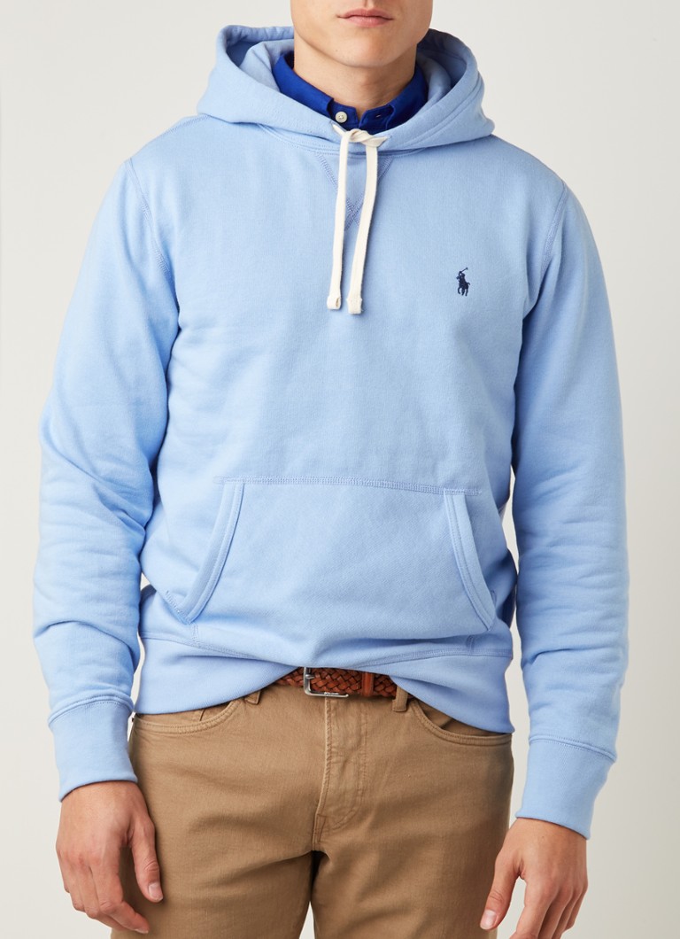 ralph lauren hoodie blauw