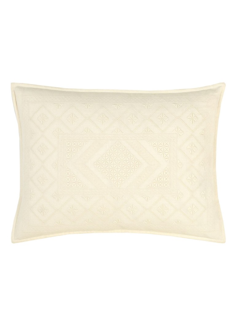 Ralph Lauren Lillian kussensloop van linnen • Creme • de Bijenkorf