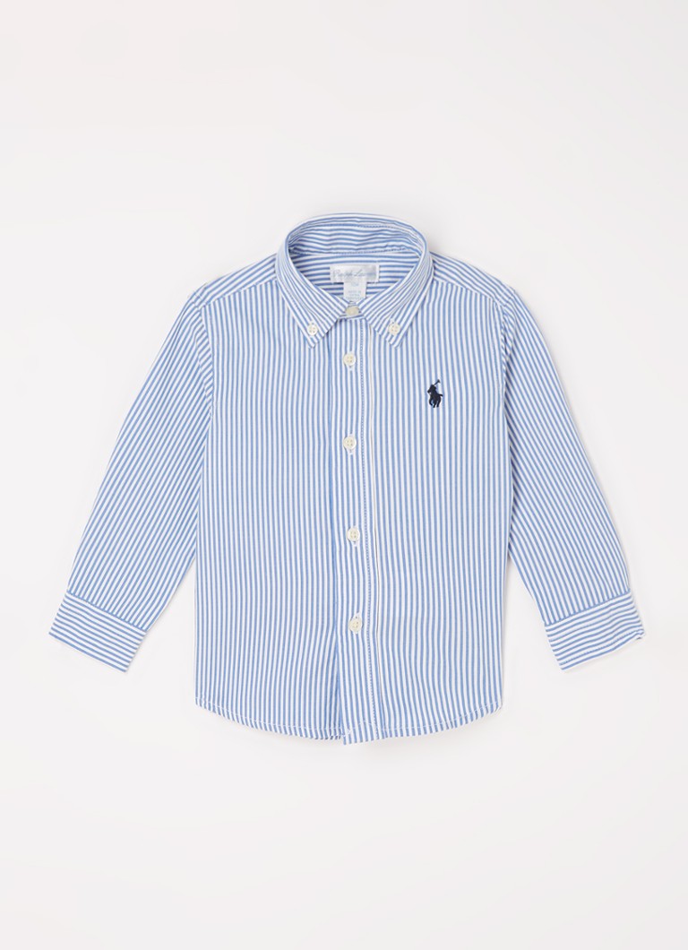 Ralph Lauren - Overhemd met streepprint - Blauw