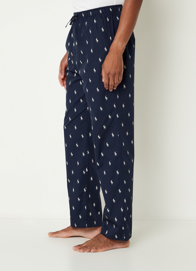 Ralph Lauren Pyjamabroek met logoprint en steekzakken - Main Image