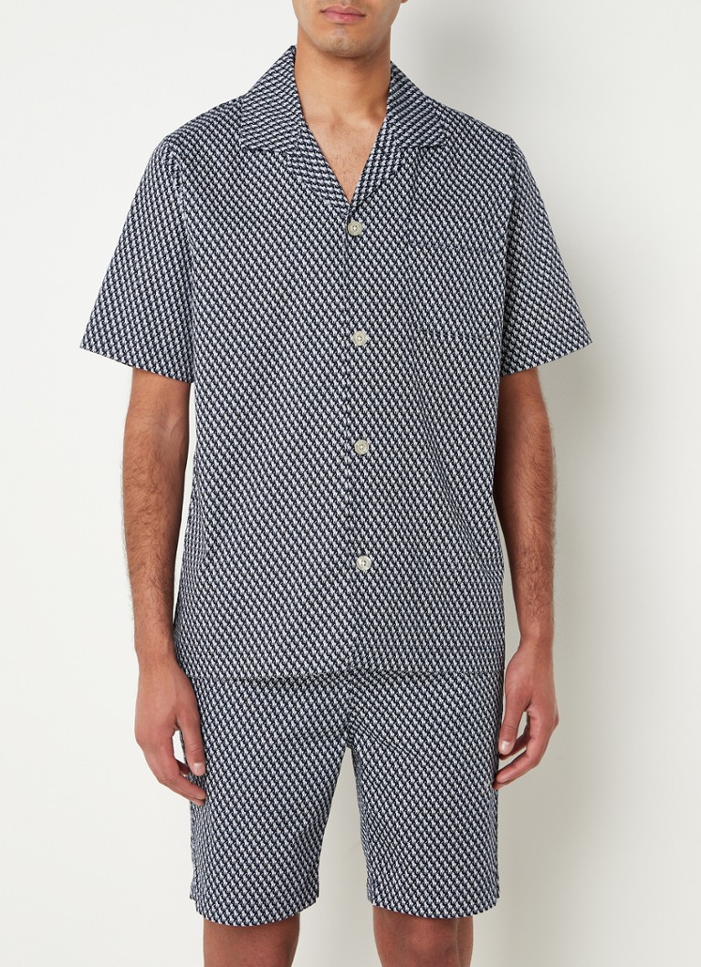 Ralph Lauren - Pyjamaset met logoprint - Blauw
