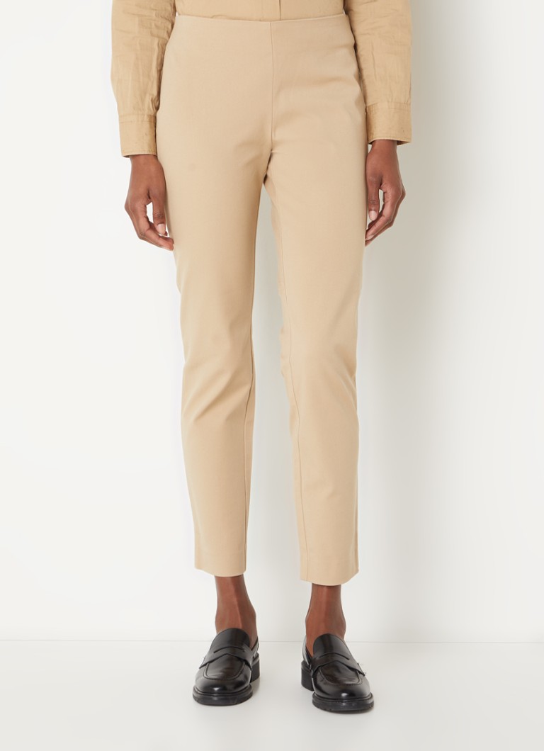 Ralph Lauren Skinny fit broek in katoenblend met stretch • Birch