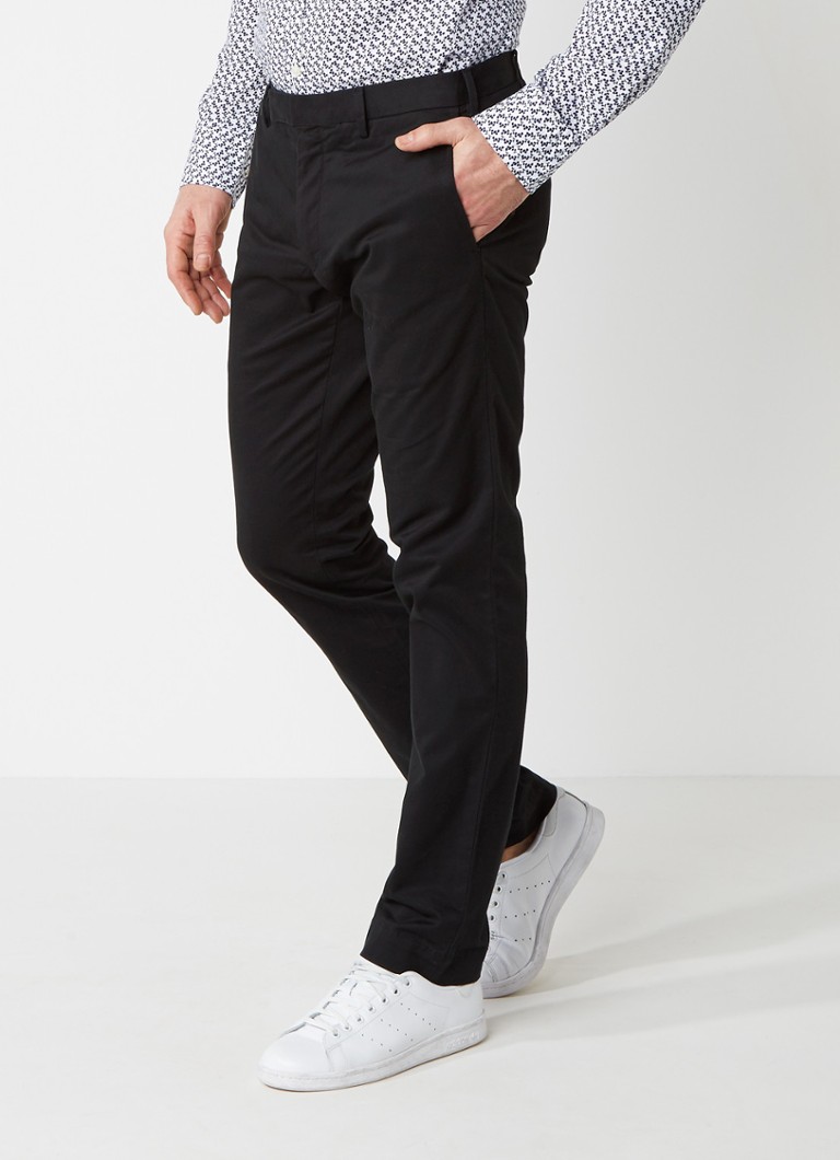 Ralph Lauren - Slim fit chino met stretch - Zwart