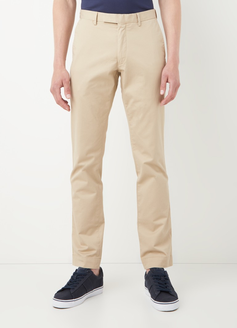 Ralph Lauren - Slim fit chino van twill met stretch  - Classic Khaki