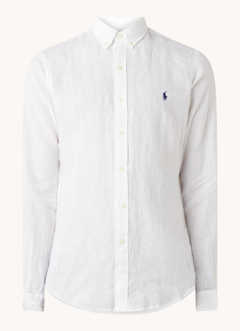 linnen ralph lauren overhemd