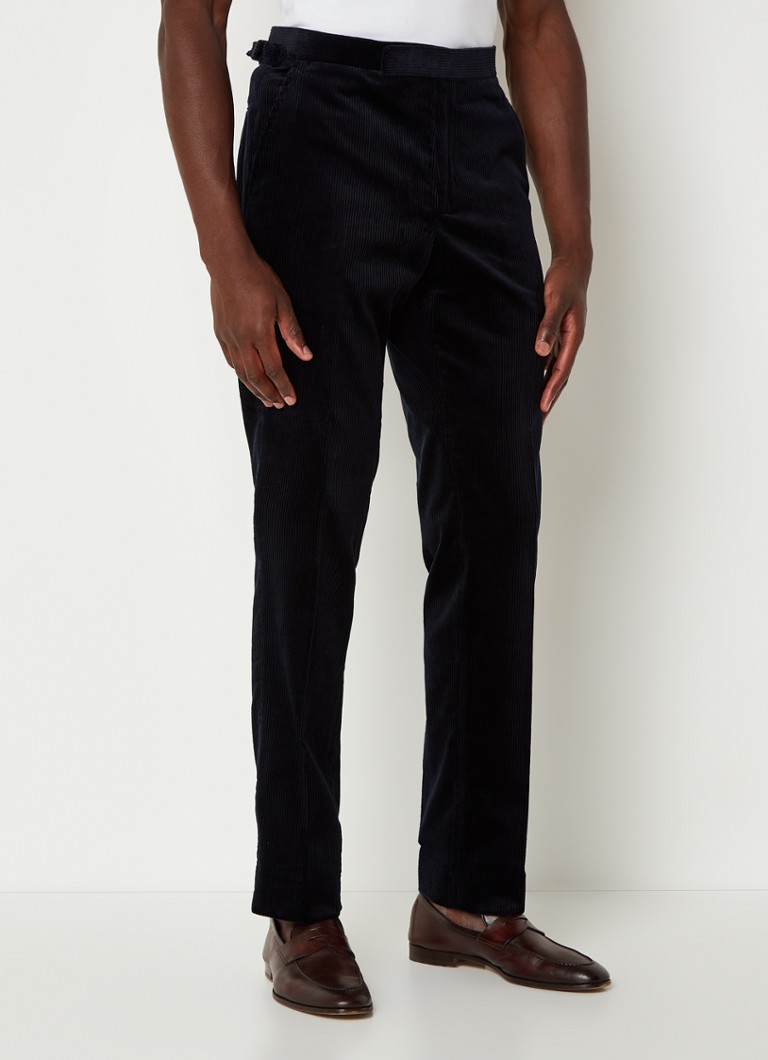 Ralph Lauren - Slim fit pantalon van corduroy met steekzakken - Multicolor