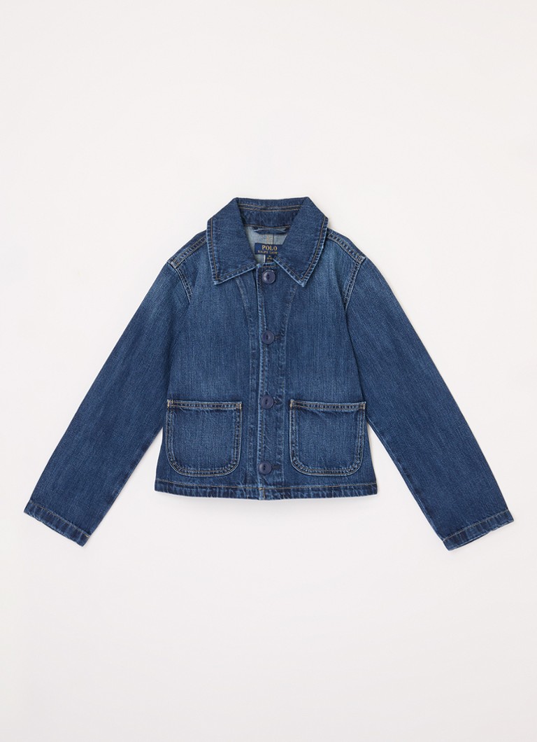 Ralph Lauren - Spijkerjas met opgestikte zakken - Indigo