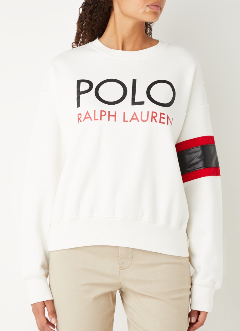 Ralph Lauren - Sweater met logoprint - Wit
