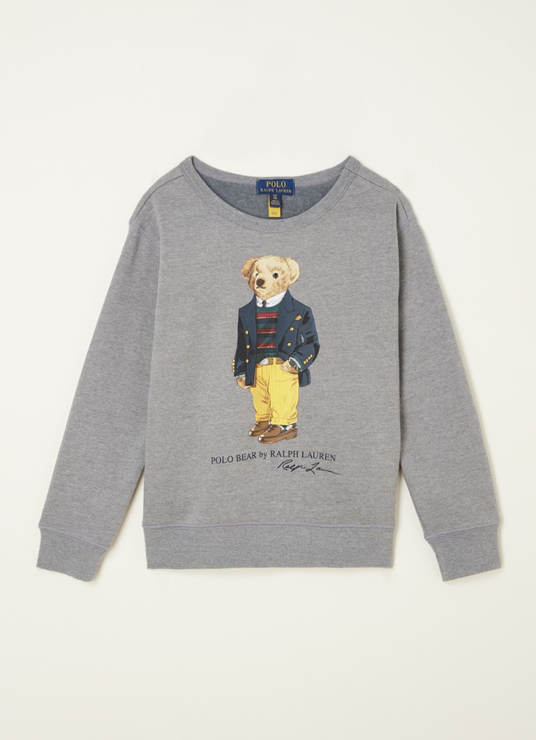 Ralph Lauren - Sweater met print - Grijs
