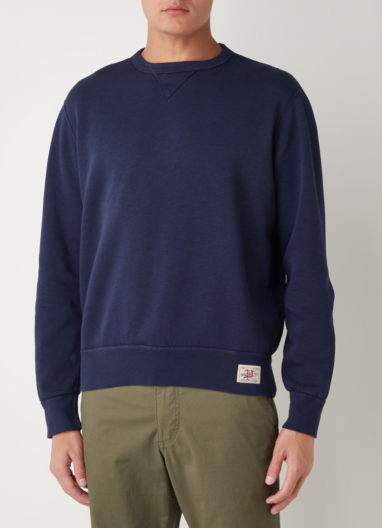 Ralph Lauren - Sweater met ronde hals - Donkerblauw