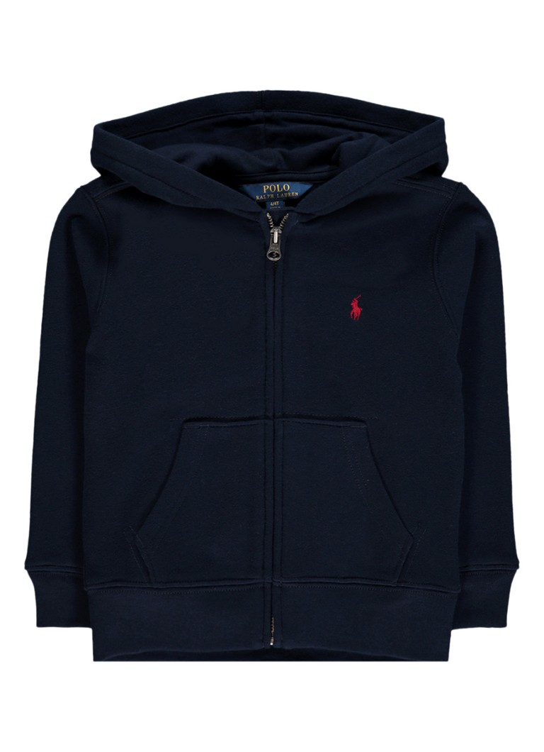 Ralph Lauren Sweatvest met logoborduring • Donkerblauw • de Bijenkorf