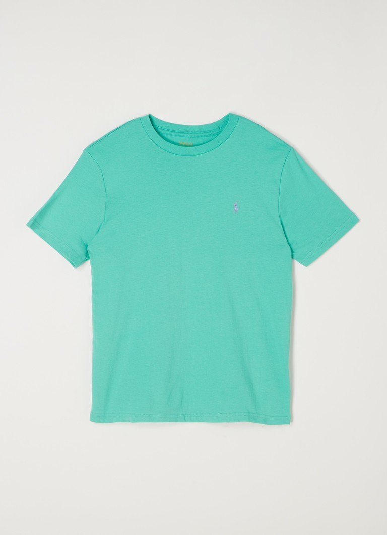 Ralph Lauren - T-shirt met logoborduring - Groen