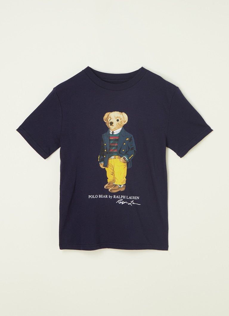 Ralph Lauren - T-shirt met print - Royalblauw