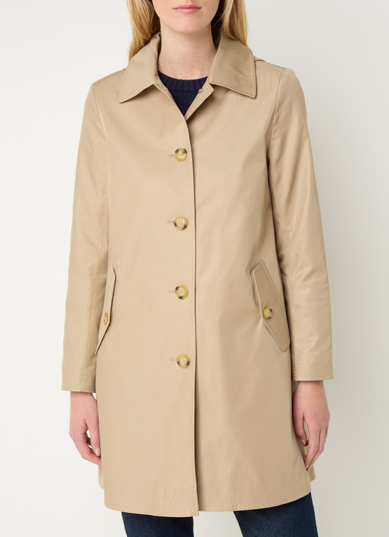Ralph Lauren - Trenchcoat met afneembare capuchon - Beige