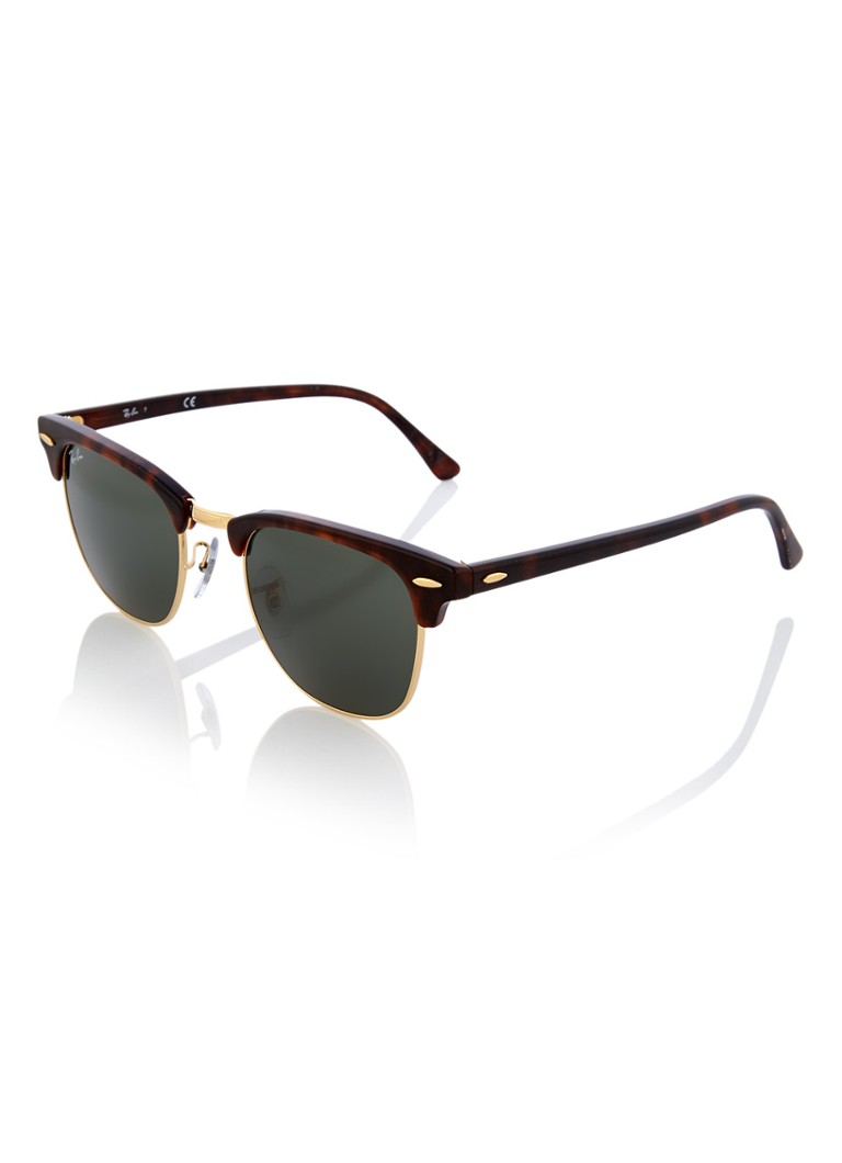 Ray Ban Zonnebril Clubmaster Rb3016 Oranjebruin De Bijenkorf Ray Ban Zonnebril Clubmaster Rb3016 Oranjebruin De Bijenkorf