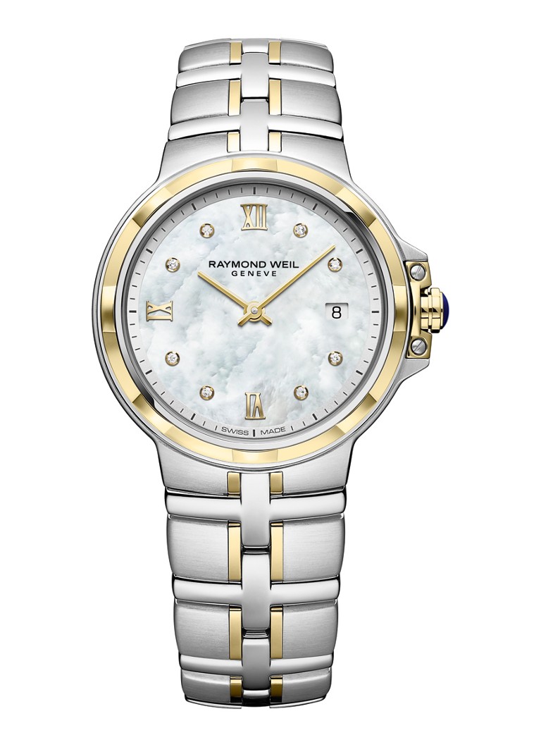 Raymond Weil - Horloge Parsifal 5180 -STP-00995 8 Diamonds - Zilver
