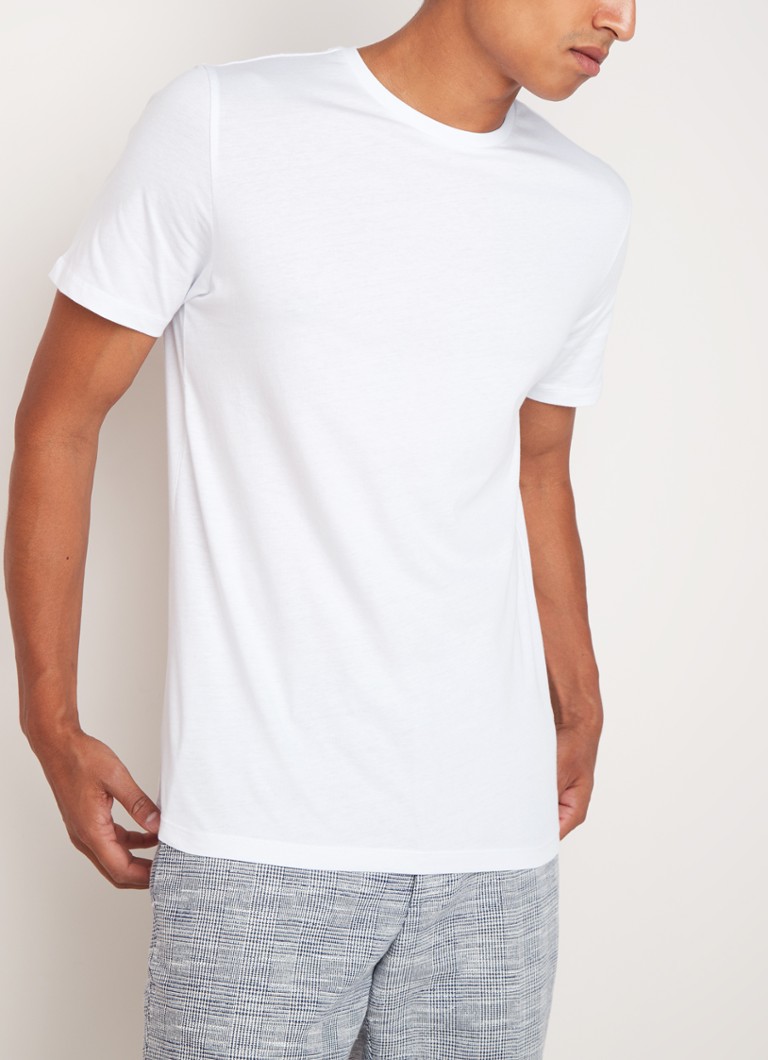 Reiss - Bless basic T-shirt met ronde hals - Wit