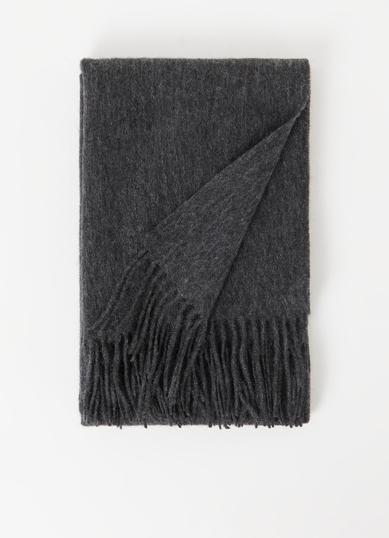 Reiss - Picton sjaal in kasjmierblend 185 x 45 cm - Rood
