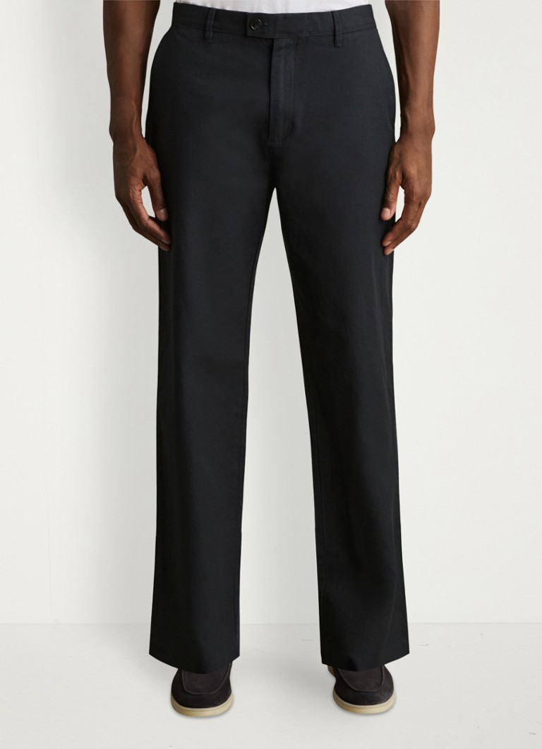 Reiss - Shade regular fit pantalon in linnenblend - Blauw