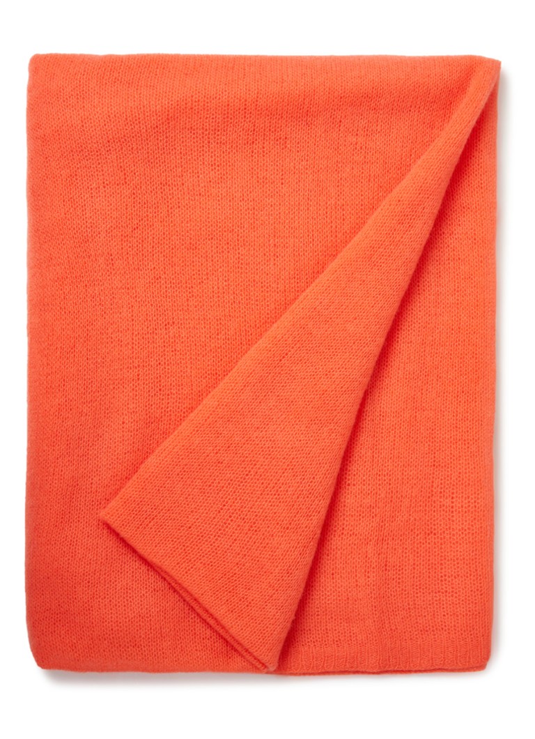 Repeat - Sjaal van kasjmier 220 x 90 cm - Oranje