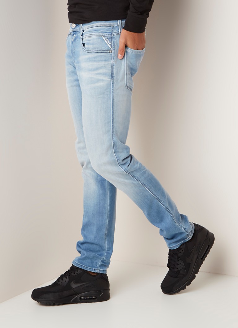 Replay Slim fit spijkerbroek met lichte wassing • Jeans • de Bijenkorf Replay Slim fit spijkerbroek met lichte wassing • Jeans • de Bijenkorf