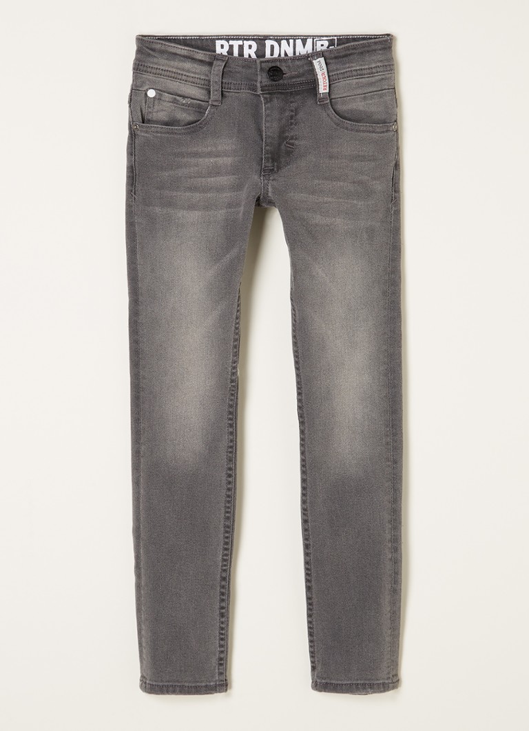 Retour Jeans - Tobias skinny jeans met stretch - Middengrijs