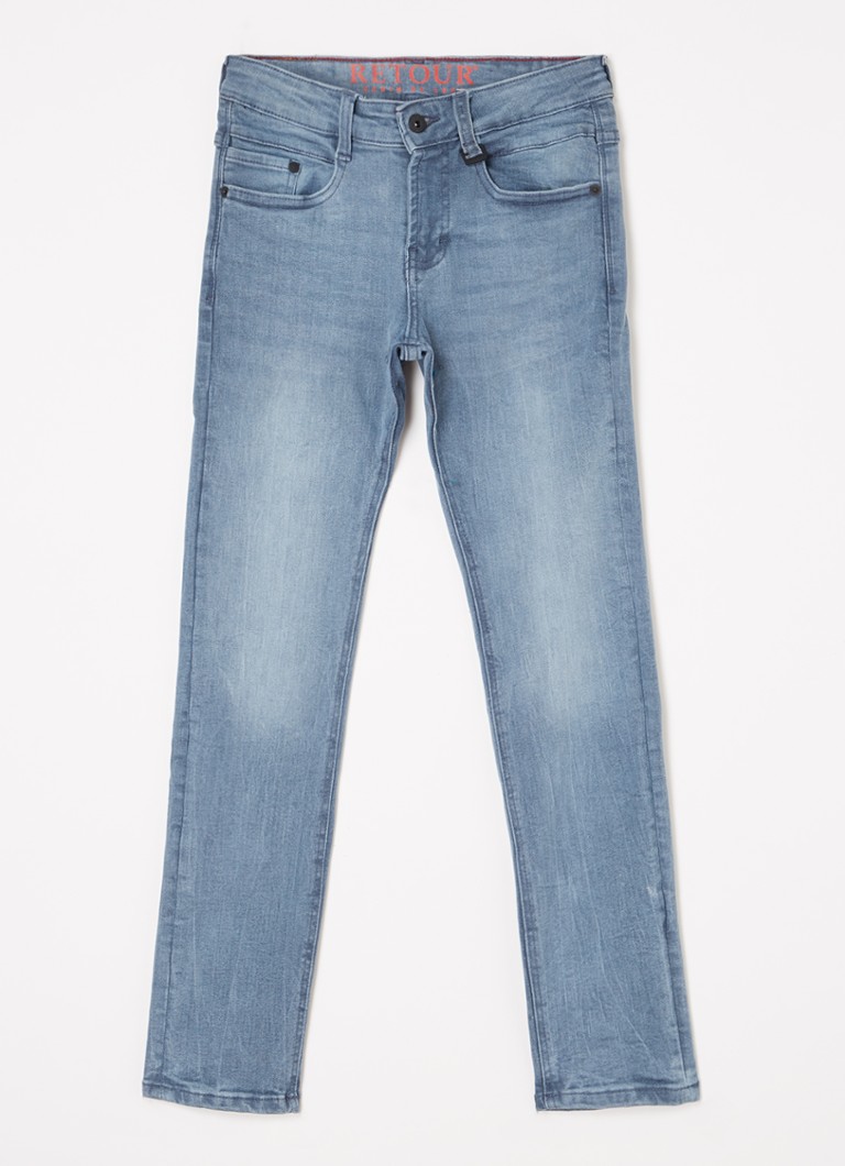 Retour Jeans - Wulf skinny jeans met stretch  - Indigo