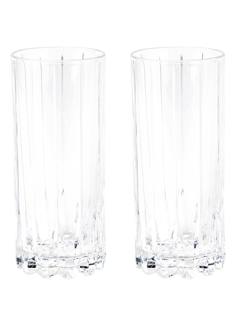 Riedel - Longdrinkglas 31 cl set van 2 - Transparant