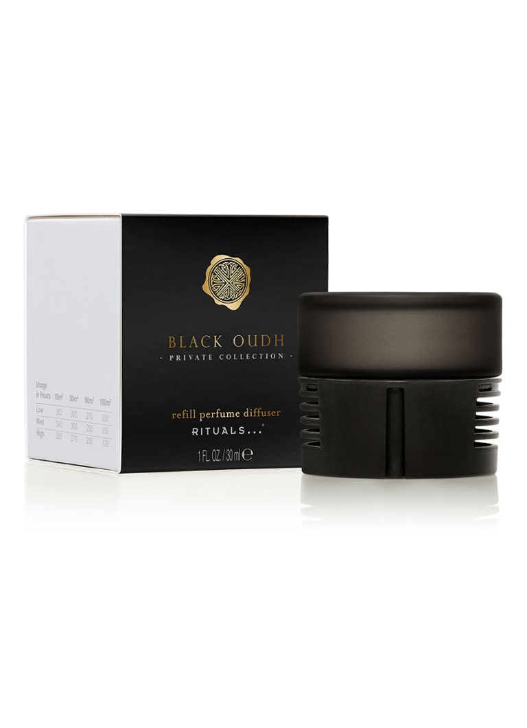 Rituals - Black Oudh Private Collection geschikt voor Perfume Genie 2.0 navulling 30 ml - Zwart