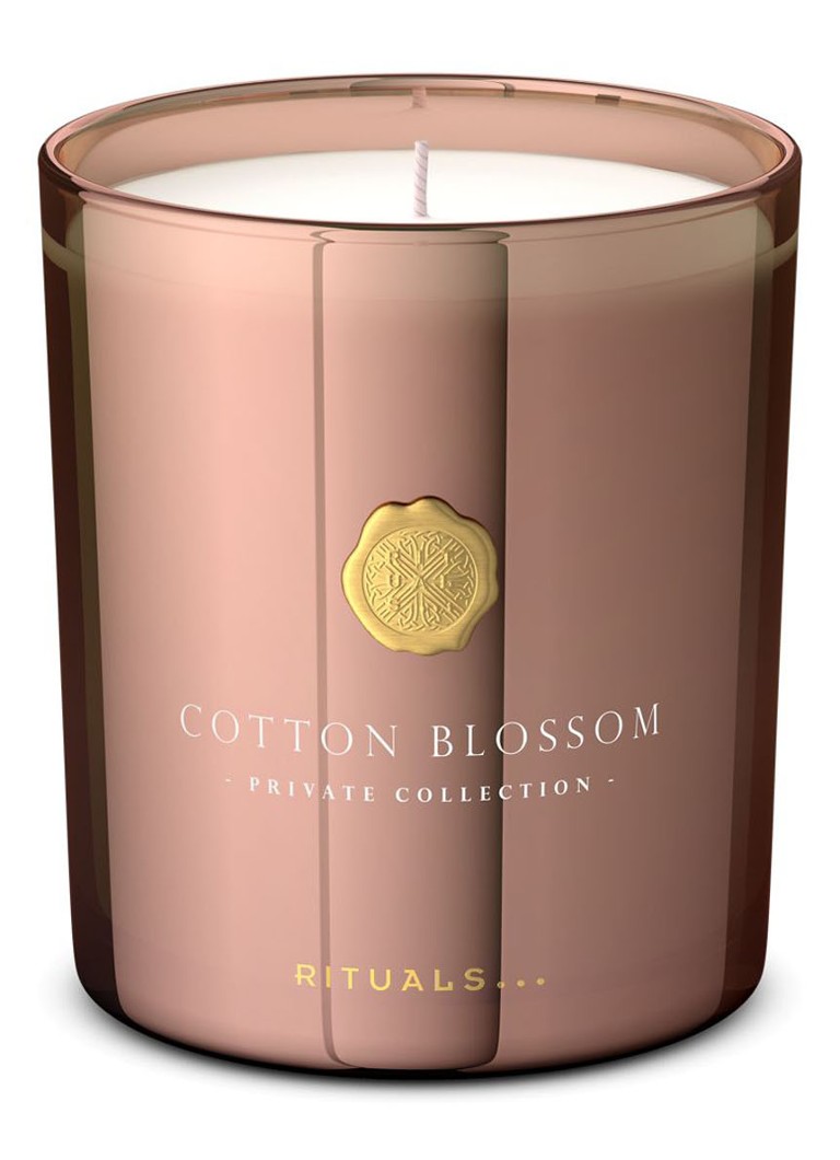 Rituals - Cotton Blossom Scented Candle - geurkaars 360 gram - null