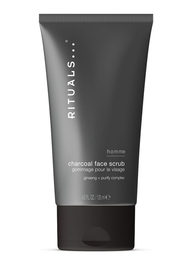 Rituals - Homme Charcoal Face Scrub - gezichtsscrub - null