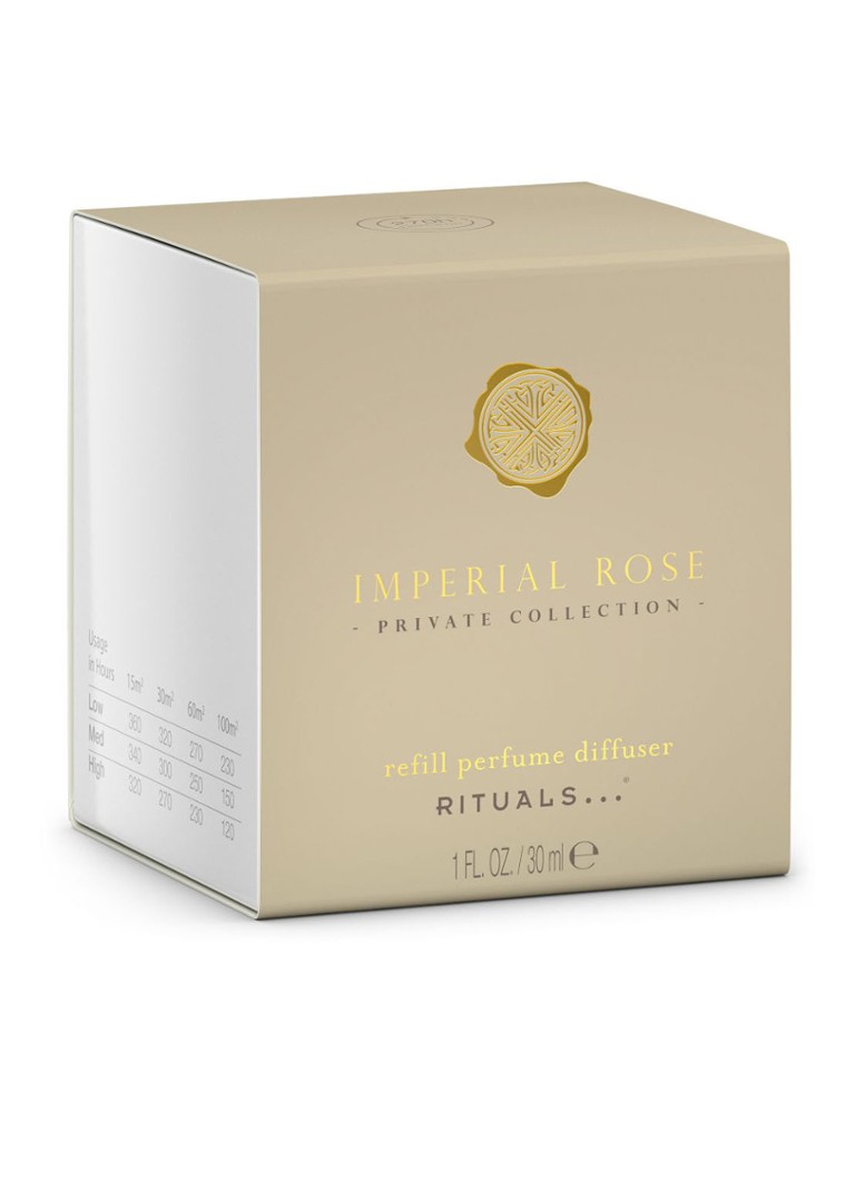 Rituals Imperial Rose huisparfum geschikt voor Perfume Genie 2.0 -  navulling 30 ml • Goud • de Bijenkorf