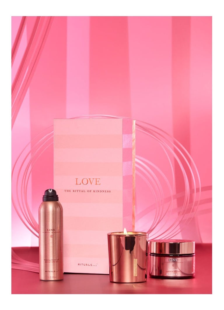 Love The Ritual Of Kindness Rituals Love Gift Set - Limited Edition verzorgingsset • Roze • de Bijenkorf